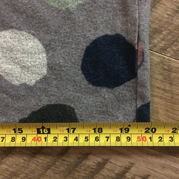 CHARLIE B Soft Fleecey Polka Dot Crewneck Sweater - Picture 13 of 14